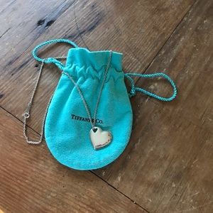 Tiffany & Co Puff Heart Necklace